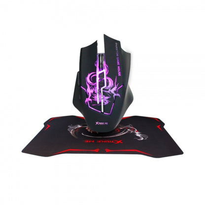 GAMING MOUSE AND MAT XTRIKE ME