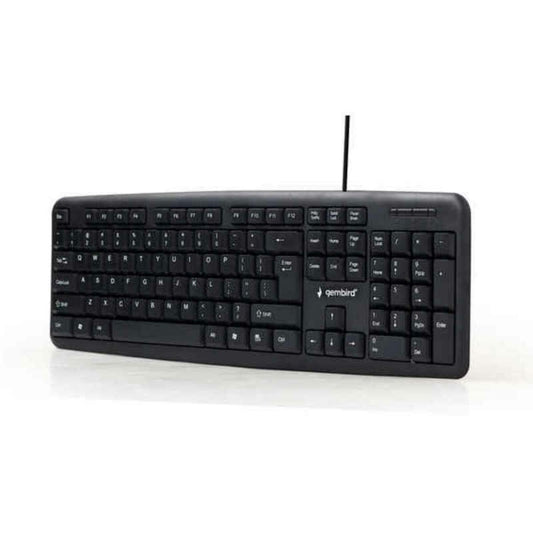 KEYBOARD GEMBIRD KB-U-103-ES BLACK SPANISH